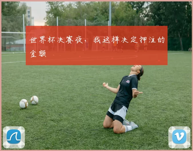 世界杯决赛夜，我这样决定押注的金额